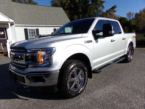 IMMACULATE 2018 Ford F-150 Crew Cab 4X4 - cars & trucks - by dealer... for sale in Hayes, NC