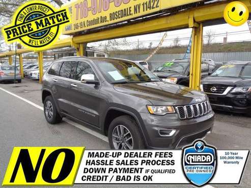 2019 Jeep Grand Cherokee Limited 4x4 NO FAKE DEALER FEES HERE! for sale in Elmont, NY