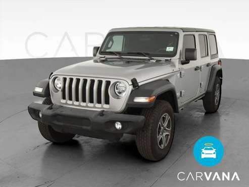 2019 Jeep Wrangler Unlimited Sport S Sport Utility 4D suv Silver - -... for sale in Kingston, NY