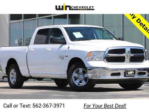 2019 Ram 1500 Classic SLT pickup Bright White Clearcoat - cars & for sale in Carson, CA