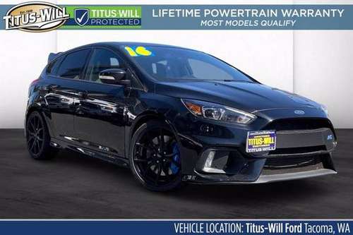 2016 Ford Focus AWD All Wheel Drive RS Hatchback for sale in Tacoma, WA