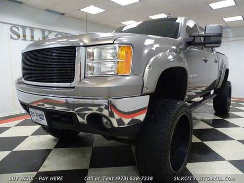 2008 GMC Sierra 1500 SLT LIFTED MONSTER 4x4 Crew Cab NAVI Camera 4WD for sale in Paterson, PA