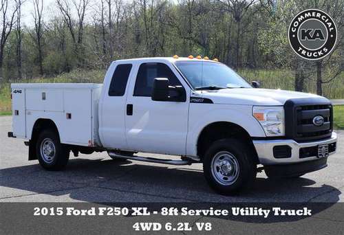 2015 Ford F250 XL - Service Utility Truck - 4WD 6 2L V8 (B69145) for sale in Dassel, MN