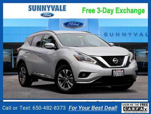 2018 Nissan Murano SV Monthly payment of for sale in Sunnyvale, CA