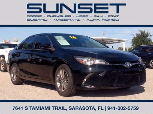 2016 Toyota Camry SE Always Reliable! - cars & trucks - by dealer -... for sale in Sarasota, FL