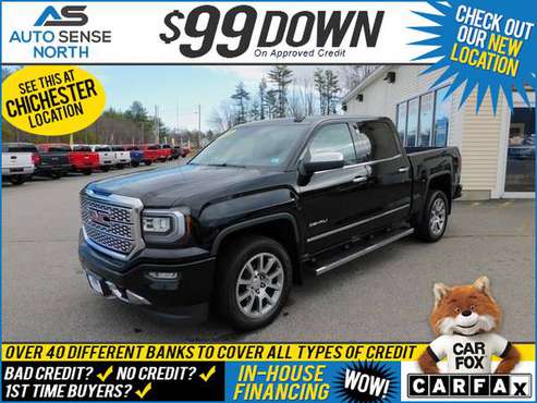 2017 GMC Sierra 1500 Denali - BAD CREDIT OK! - cars & trucks - by... for sale in Chichester, ME