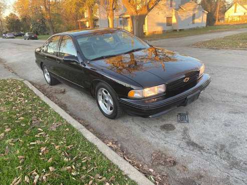 1996 Chevrolet Impala SS 90k miles one owner! - cars & trucks - by... for sale in Harvey, IL