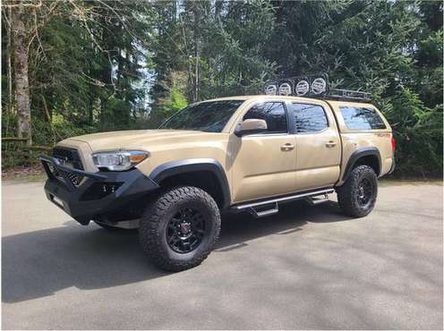 2017 Toyota Tacoma Double Cab TRD Off Road OM Emu Lifted Manual 4x4 for sale in Bremerton, WA