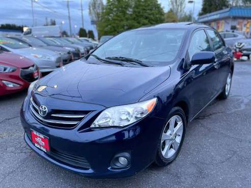2013 Toyota Corolla LE 65K XTRA LOW MILES for sale in Lynnwood, WA