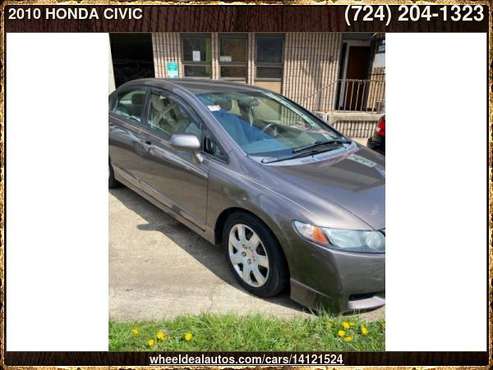 2010 HONDA CIVIC LX - - by dealer - vehicle automotive for sale in New Kensington, PA