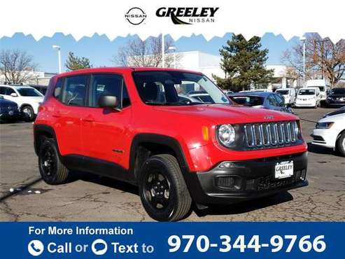 2017 Jeep Renegade Sport suv - cars & trucks - by dealer - vehicle... for sale in Greeley, CO