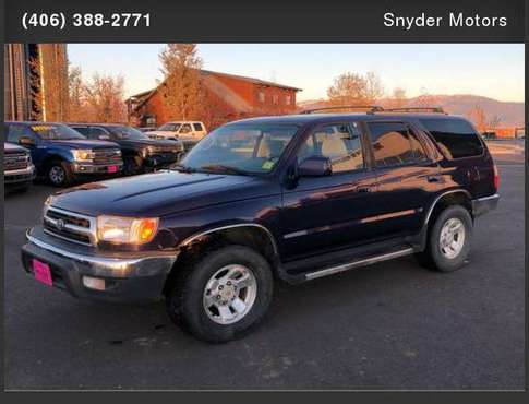 2000 Toyota 4Runner 58 Service Records! 4X4 Clean! - cars & trucks -... for sale in Bozeman, MT