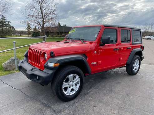 2019 Jeep Wrangler Unlimited Sport ***HARD TOP***26K MILES*** - cars... for sale in Swartz Creek,MI, IN