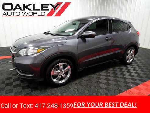 2017 Honda HRV EX 2WD Manual hatchback Gray - cars & trucks - by... for sale in Branson West, MO