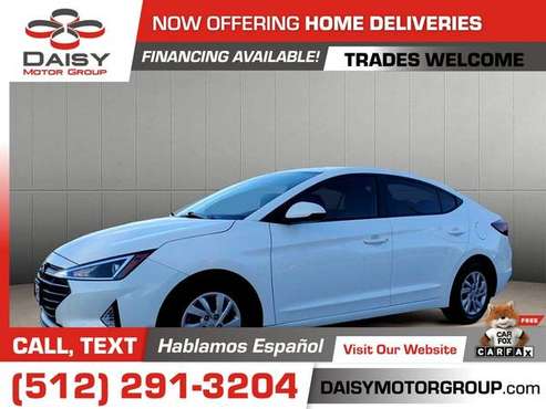 2019 Hyundai Elantra SE Auto SULEV for only 322/mo! for sale in Round Rock, TX