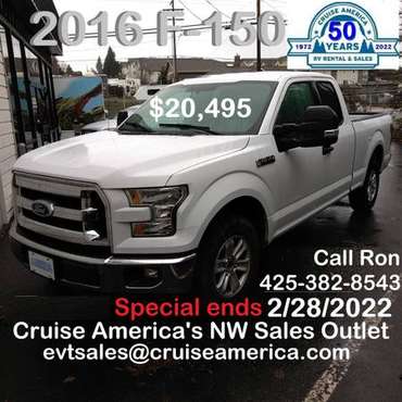 2016 FORD F-150 SUPERCAB with our Super Special Price of: - cars & for sale in Everett, WA