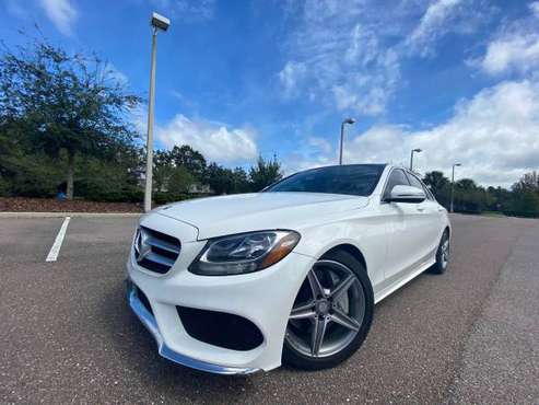 2017 Mercedes C300 AMG Package Panoramic Roof Navigation Low for sale in Wesley Chapel, FL