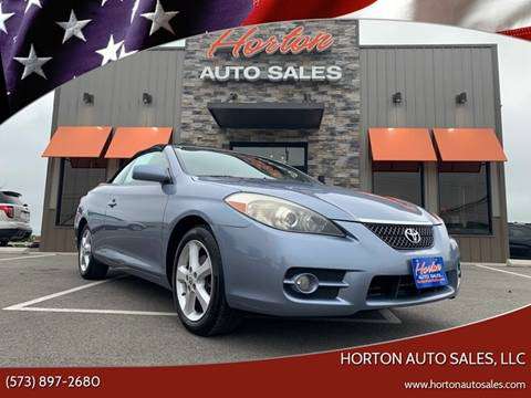 2007 TOYOTA CAMRY SOLARA SLE CONVERTIBLE V6 AUTO LEATHER 1 OWNER! for sale in Linn, MO