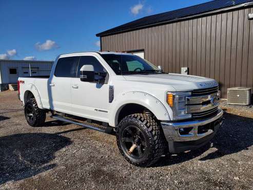 2017 FORD F250 LARIAT 4X4 FX4 6.7 POWERSTROKE LIFTED PANO ROOF CLEAN for sale in BLISSFIELD MI, MI