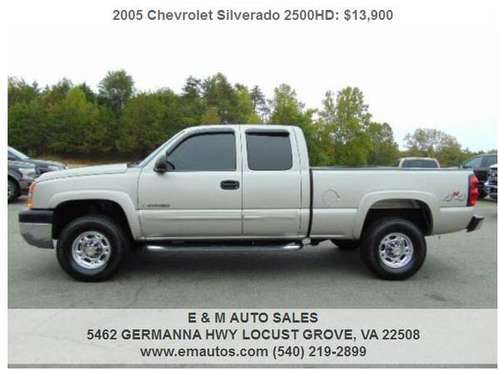 2005 Chevrolet Silverado 2500HD LS for sale in LOCUST GROVE, VA