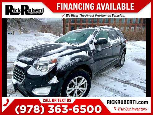 2016 Chevrolet EQUINOX LT FOR ONLY 284/mo! - - by for sale in Fitchburg, MA
