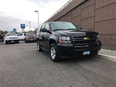 2011 Chevy Chevrolet Tahoe Commercial Fleet hatchback Black for sale in Post Falls, WA