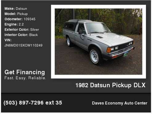 1982 Datsun Pickup DLX - cars & trucks - by dealer - vehicle... for sale in Portland, OR