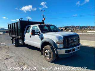 2008 Ford F-450 XL Super Duty Dump Bed Truck - cars & trucks - by... for sale in Richmond, CA