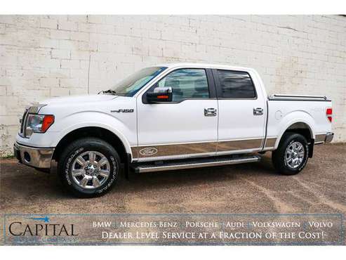 10 Ford F-150 Lariat Crew Cab 4x4 - Nav, Heated/Cooled Seats & for sale in Eau Claire, WI