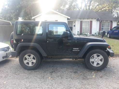2015 Jeep Wrangler Sport - 2Door - 4WD - Automatic - 50k miles for sale in PALESTINE, TX