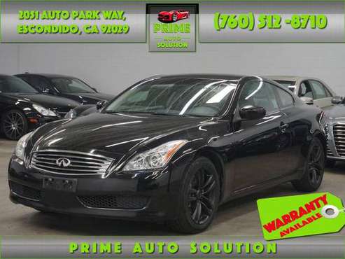 2010 INFINITI G G37 Journey Coupe 2D - - by dealer for sale in Escondido, CA