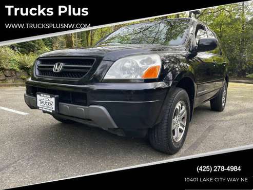 2004 Honda Pilot 4x4 4WD EX L 4dr SUV w/Leather and Entertainment for sale in Seattle, WA