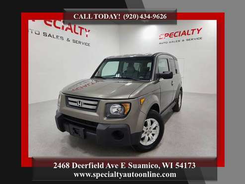 2008 Honda Element EX! AWD! MOON! 20cty/25hwy MPG! Clean Title! for sale in Suamico, WI