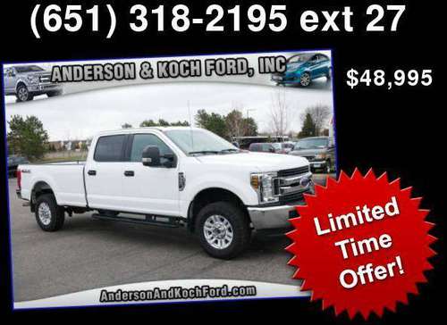 2019 Ford Super Duty F-350 SRW XLT Anderson & Koch Ford - cars & for sale in North Branch, MN