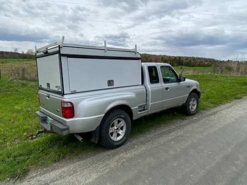 2004 Ford Ranger Super Cab XLT Pickup 4D with Cap for sale in South Barre, VT