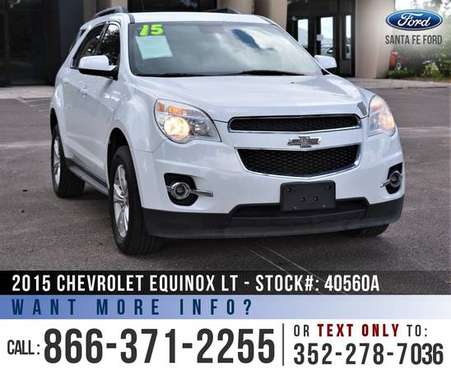 2015 Chevrolet Equinox LT *** Remote Start, Bluetooth, Touchscreen... for sale in Alachua, FL