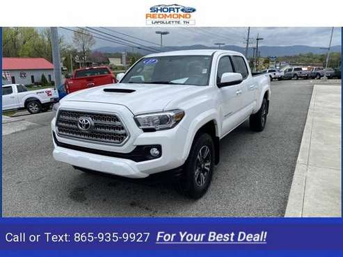 2017 Toyota Tacoma TRD Sport pickup Super White - - by for sale in LaFollette, TN