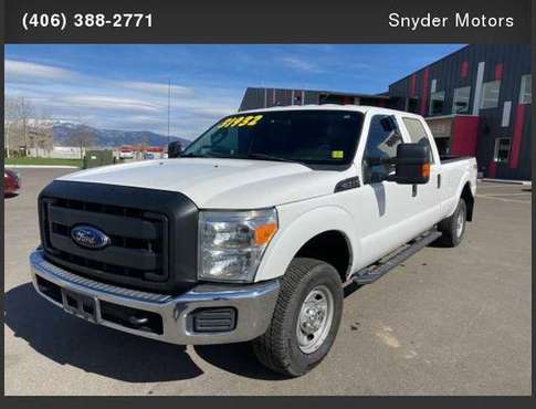 2014 Ford F-350 CarFax-1 Owner LongBed Clean f 350 f350 - cars & for sale in Bozeman, MT