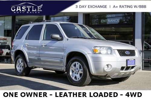 2007 Ford Escape AWD All Wheel Drive Limited SUV - cars & trucks -... for sale in Lynnwood, WA