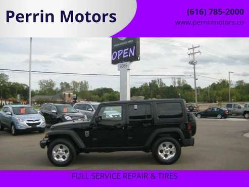WARRANTY!-JEEP WRANGLER UNLIMITED-ALL OF OUR WRANGLERS PRICED TO SELL! for sale in Comstock Park, MI