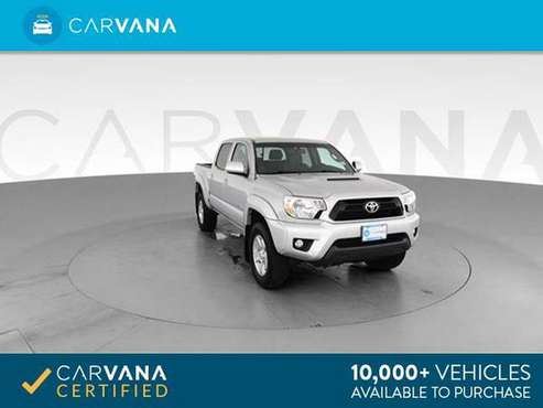 2013 Toyota Tacoma Double Cab PreRunner Pickup 4D 5 ft pickup White - for sale in Memphis, TN