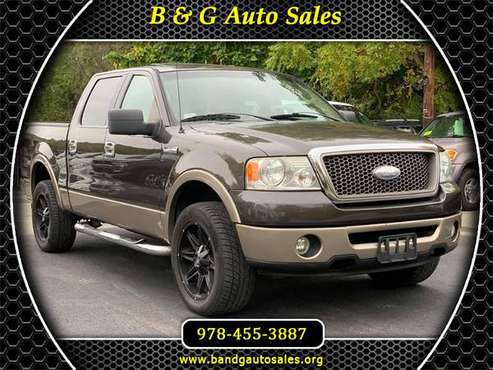 2006 Ford F-150 Lariat SuperCrew 6.5-ft Box 4WD ( 6 MONTHS WARRANTY ) for sale in Chelmsford, MA