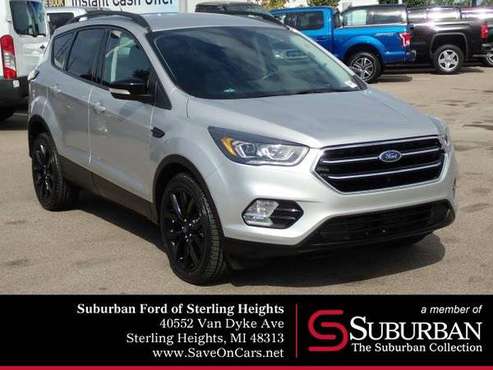 2017 Ford Escape SUV Titanium (Ingot Silver Metallic) for sale in Sterling Heights, MI