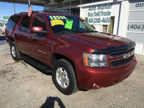*2009 Chevy Suburban LT 4WD!!! Loaded Leather!!! New Tires!!! for sale in Billings, MT