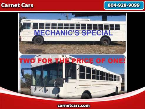 TWO 2009 IC CORP 3000 BUSES - MECHANIC'S SPECIAL for sale in Richmond, PA