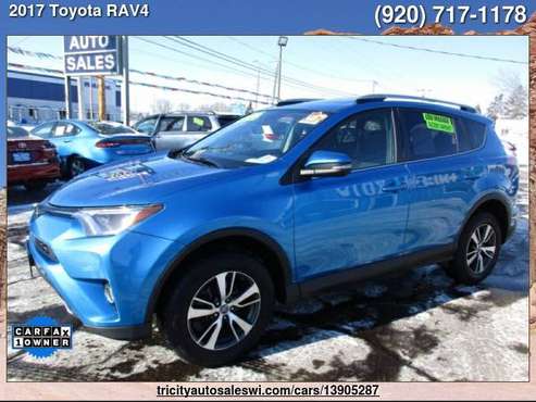 2017 TOYOTA RAV4 XLE AWD 4DR SUV Family owned since 1971 - cars & for sale in MENASHA, WI