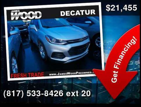 2018 Chevrolet Chevy Trax LT - - by dealer - vehicle for sale in Decatur, TX