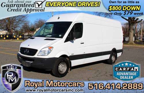 2013 MERCEDES SPRINTER 2500 170-in WB CARGO DIESEL VAN WE FINANCE... for sale in Uniondale, NY