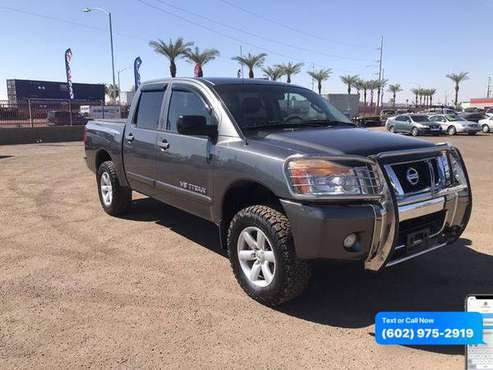 2012 Nissan Titan Crew Cab SV Pickup 4D 5 1/2 ft - Call/Text - cars... for sale in Glendale, AZ
