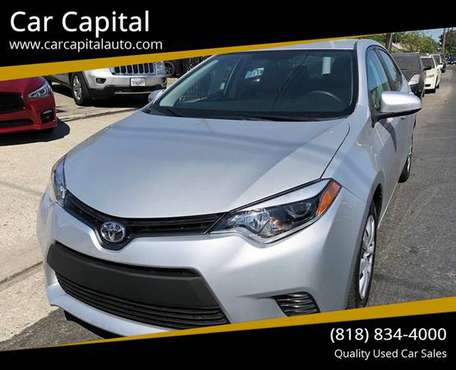 2016 TOYOTA COROLLA L ** LOW MILES! Gas Saver! Immaculate Condition! for sale in Arleta, CA